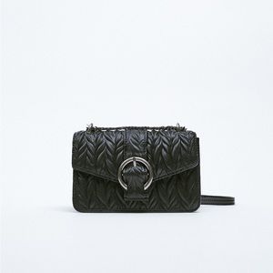 ZARA shoulder/crossbody leather bag